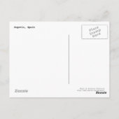 Segovia, Spanien Postkarte (Rückseite)