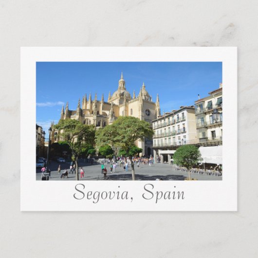 Segovia, Spanien Postkarte (Vorderseite)
