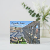 Segovia, Spanien Postkarte (Stehend Vorderseite)
