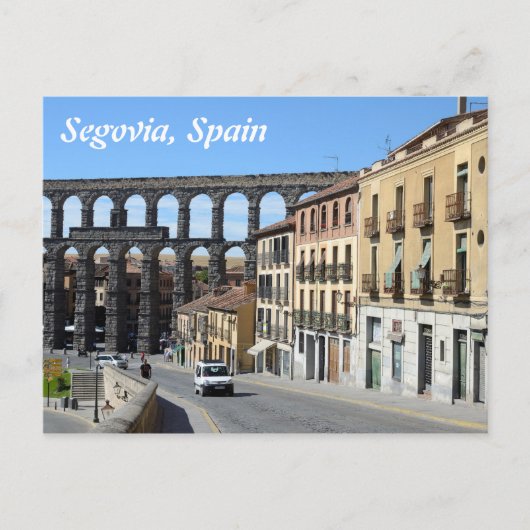 Segovia, Spanien Postkarte (Vorderseite)