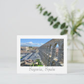 Segovia, Spanien Postkarte (Stehend Vorderseite)