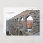 Segovia, Spanien Postkarte (Vorne/Hinten)