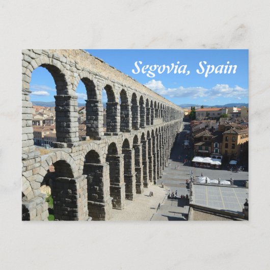 Segovia, Spanien Postkarte (Vorderseite)