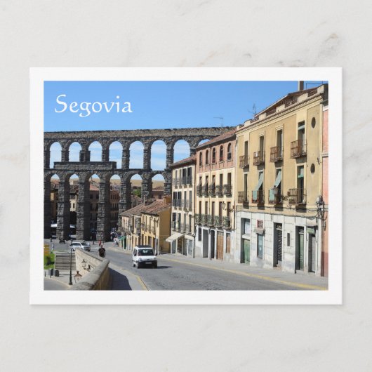 Segovia, Spanien Postkarte (Vorderseite)