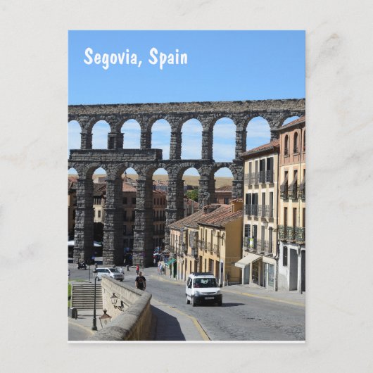 Segovia, Spanien Postkarte (Vorderseite)