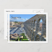 Segovia, Spanien Postkarte (Vorne/Hinten)