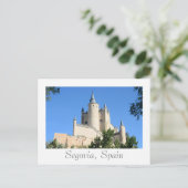 Segovia, Spanien Postkarte (Stehend Vorderseite)