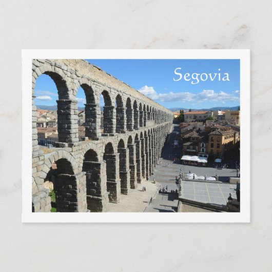 Segovia, Spanien Postkarte (Vorderseite)