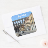 Segovia, Spanien Quadratischer Aufkleber (Umschlag)