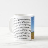 Seguin Insel-Leuchtturm, Maine-Tasse Kaffeetasse (Vorderseite Links)