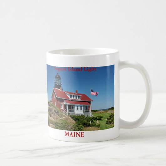 Seguin Insel-Licht, Maine Kaffeetasse (Rechts)