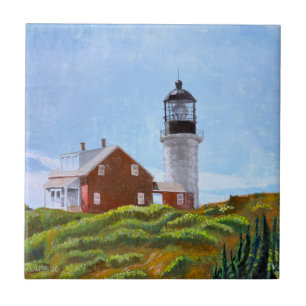 Seguin Island Leuchtturm Fliese