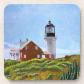 Seguin Island Leuchtturm Getränkeuntersetzer (Vorderseite)