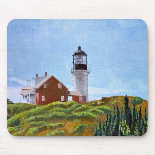 Seguin Island Leuchtturm Mousepad (Vorne)