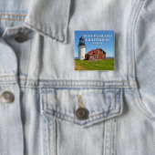 Seguin Island Lighthouse, Maine Button (Beispiel)
