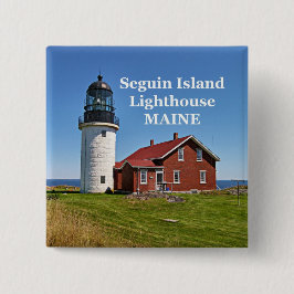 Seguin Island Lighthouse, Maine Button