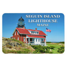 Seguin Island Lighthouse, Maine Flexi Magnet