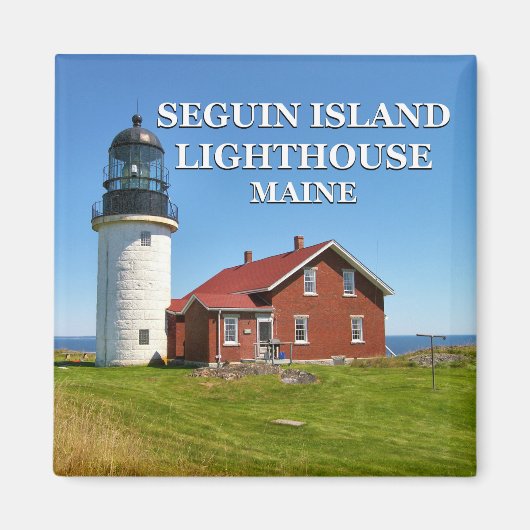 Seguin Island Lighthouse, Maine Magnet (Vorne)
