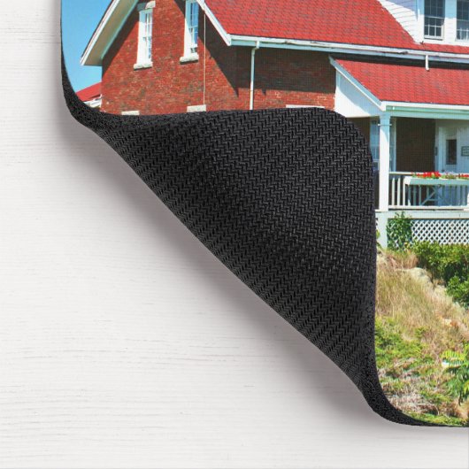 Seguin Island Lighthouse, Maine Mousepad (Ecke)