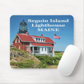 Seguin Island Lighthouse, Maine Mousepad (Mit Mouse)
