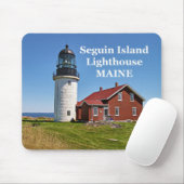 Seguin Island Lighthouse, Maine Mousepad (Mit Mouse)