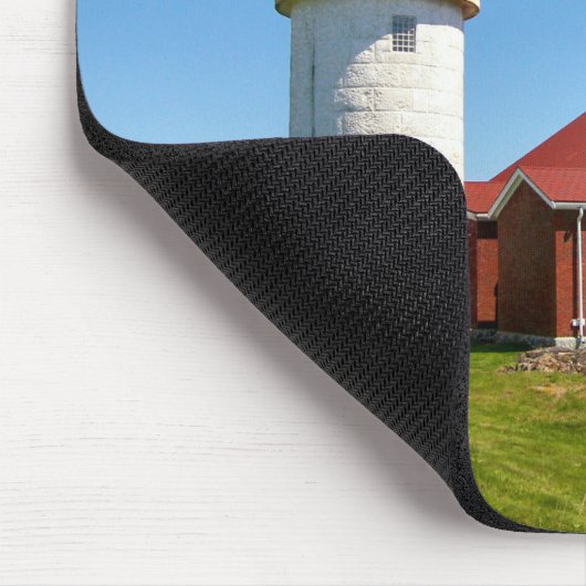 Seguin Island Lighthouse, Maine Mousepad (Ecke)