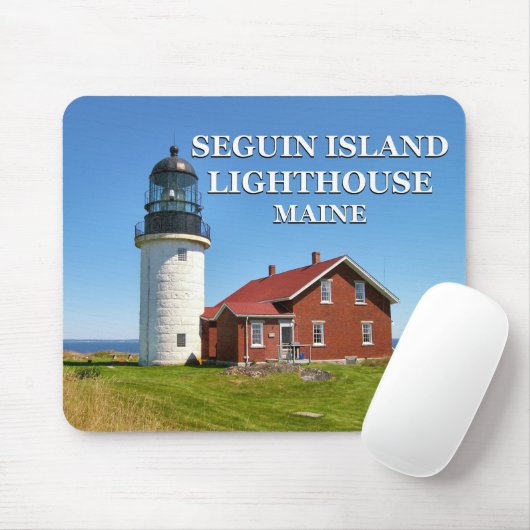 Seguin Island Lighthouse, Maine Mousepad (Mit Mouse)