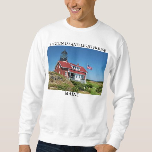 Seguin Island Lighthouse, Maine Sweatshirt (Vorderseite)