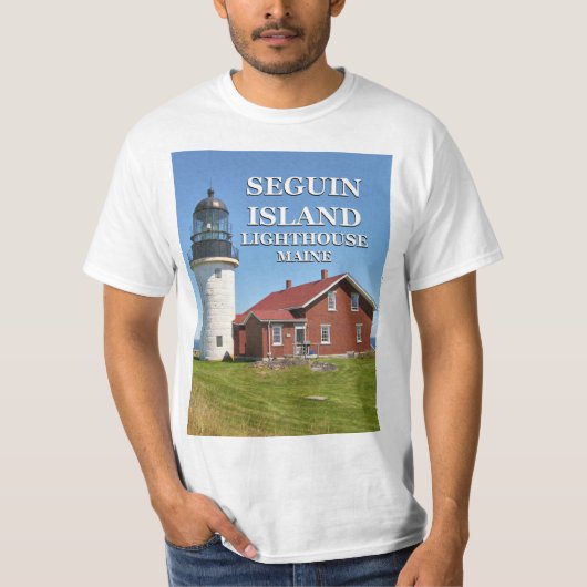 Seguin Island Lighthouse, Maine T - Shirt (Vorderseite)