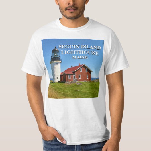 Seguin Island Lighthouse, Maine T - Shirt (Vorderseite)