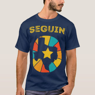 Seguin Texas Vintag Distressed Souvenir 1 T-Shirt