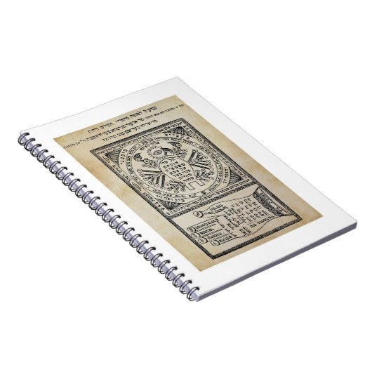 Segula, Amulet. Sefer Shaar HaYechudim. Kabbalah Notizblock (Rechte Seite)