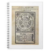 Segula, Amulet. Sefer Shaar HaYechudim. Kabbalah Notizblock (Vorderseite)