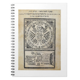 Segula, Amulet. Sefer Shaar HaYechudim. Kabbalah Notizblock