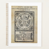 Segula, Amulet. Sefer Shaar HaYechudim. Kabbalah Planer (Vorderseite)
