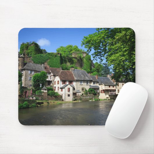 Segur-Le-Chateau in Frankreich mousepad (Mit Mouse)