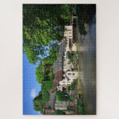 Segur-Le-Chateau traditionelles Dorf in Frankreich Puzzle (Vertikal)