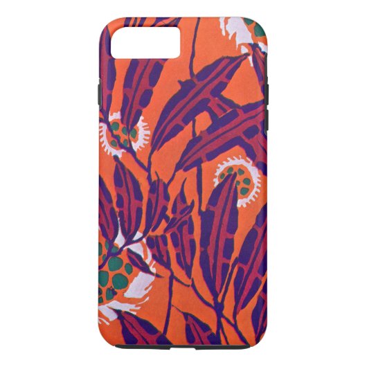 Séguy Art Deco Floral Case-Mate iPhone Hülle (Rückseite)