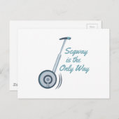 Segway Postkarte (Vorne/Hinten)