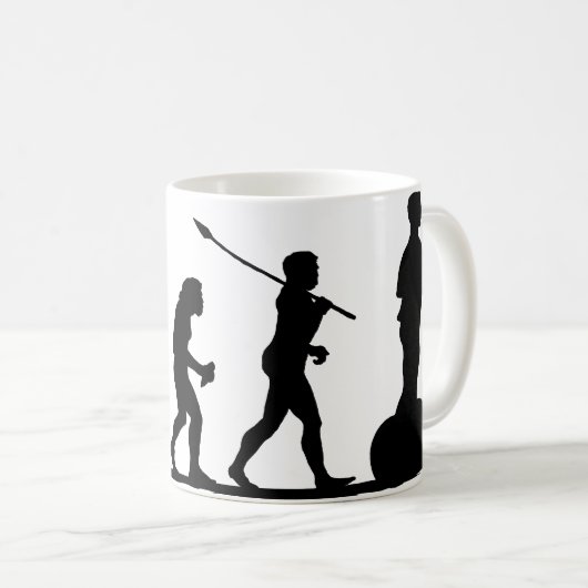 Segway Reiter Kaffeetasse (VorderseiteRechts)