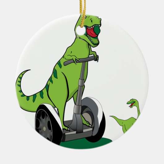 Segwayasaurus Keramikornament (Vorne)