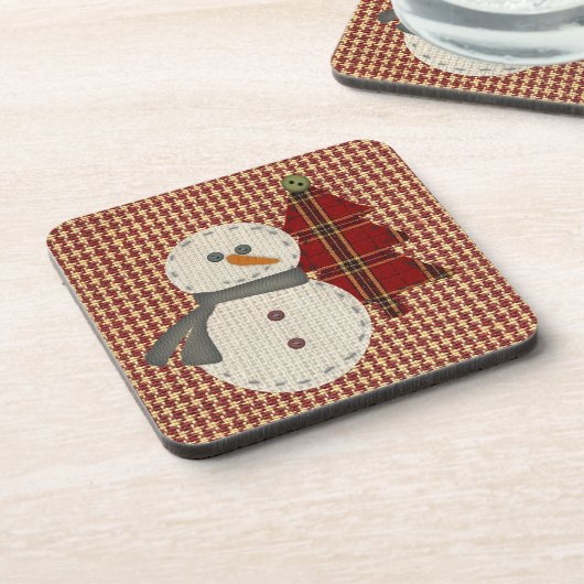 Seh Christmas Cork Untersetzer (Linke Seite)