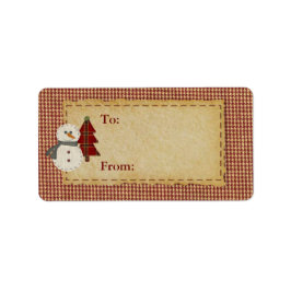 Seh Weihnachtsgeschenk-Etikett Adressaufkleber