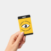 Sehbehinderte, teilweise leicht Sehbehinderte Sehs Ausweis (Handheld)