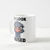 sehe ich amüsiert aus kaffeetasse (Vorderseite Links)
