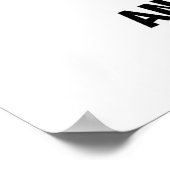 Sehe ich aus, als bräuchte ich einen Elektroschock Poster (Ecke)