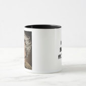 Sehe ich aus, als hätte ich meinen Kaffee schon ge Tasse (Zentrum)