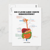 Sehe ich aus, als hätte ich Staub? (medizinisch) Postkarte (Vorne/Hinten)