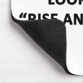 Sehe ich aus, als ob ich aufstehe und schwinde? mousepad (Ecke)