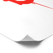 Sehe ich belästigt aus? poster (Ecke)